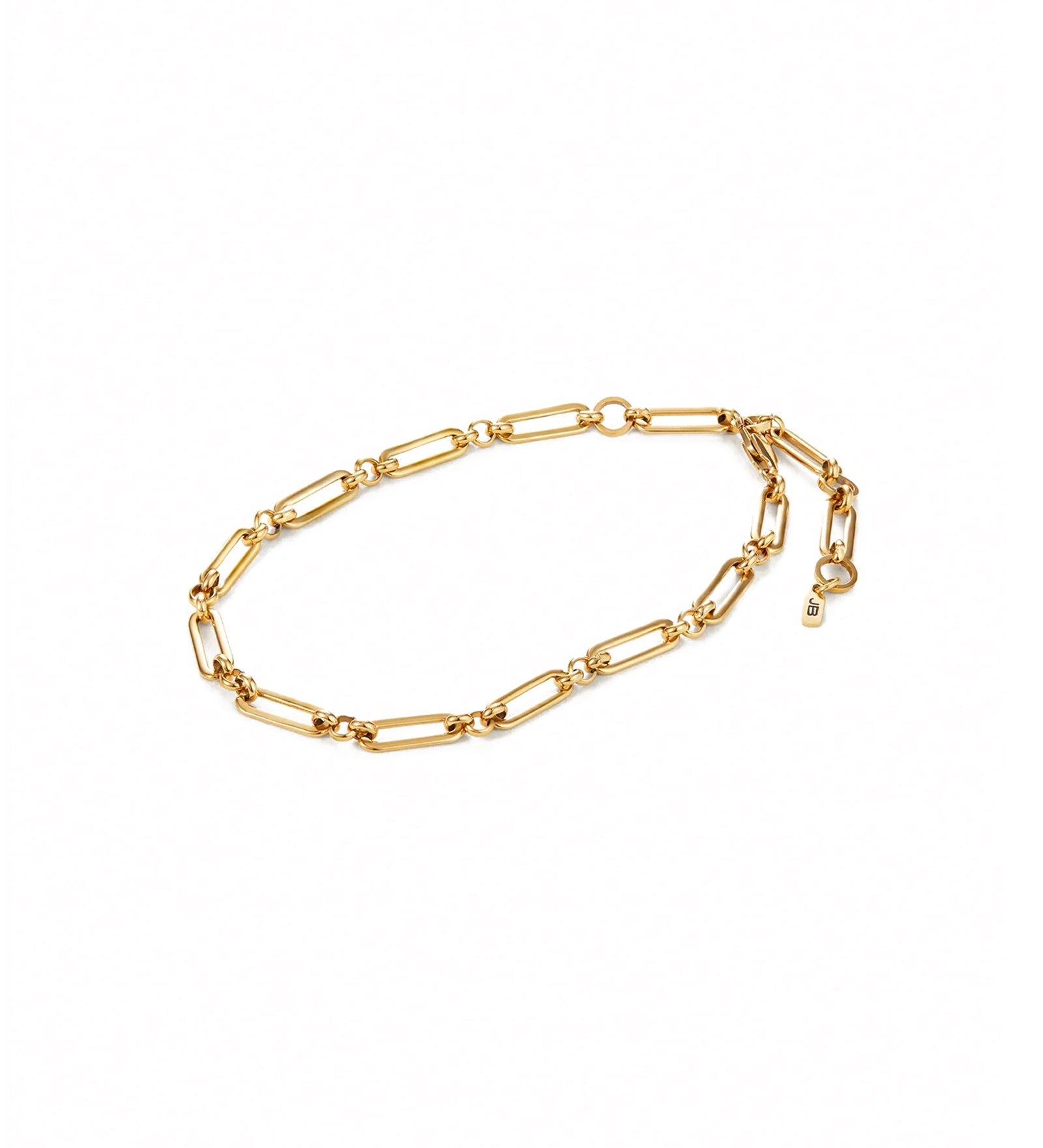 Slim Mercer Anklet 14k Gold Plated