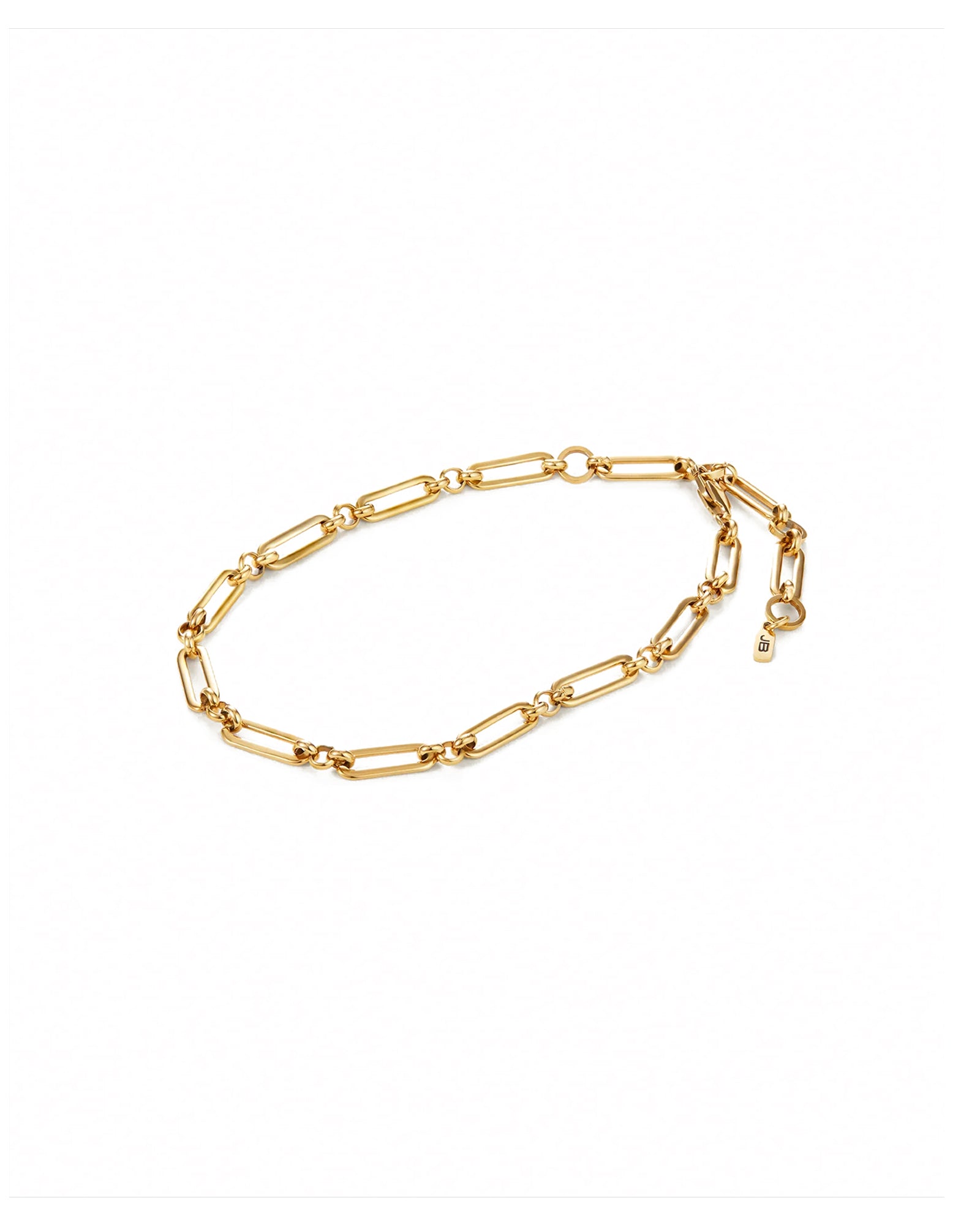 Slim Mercer Anklet 14k Gold Plated