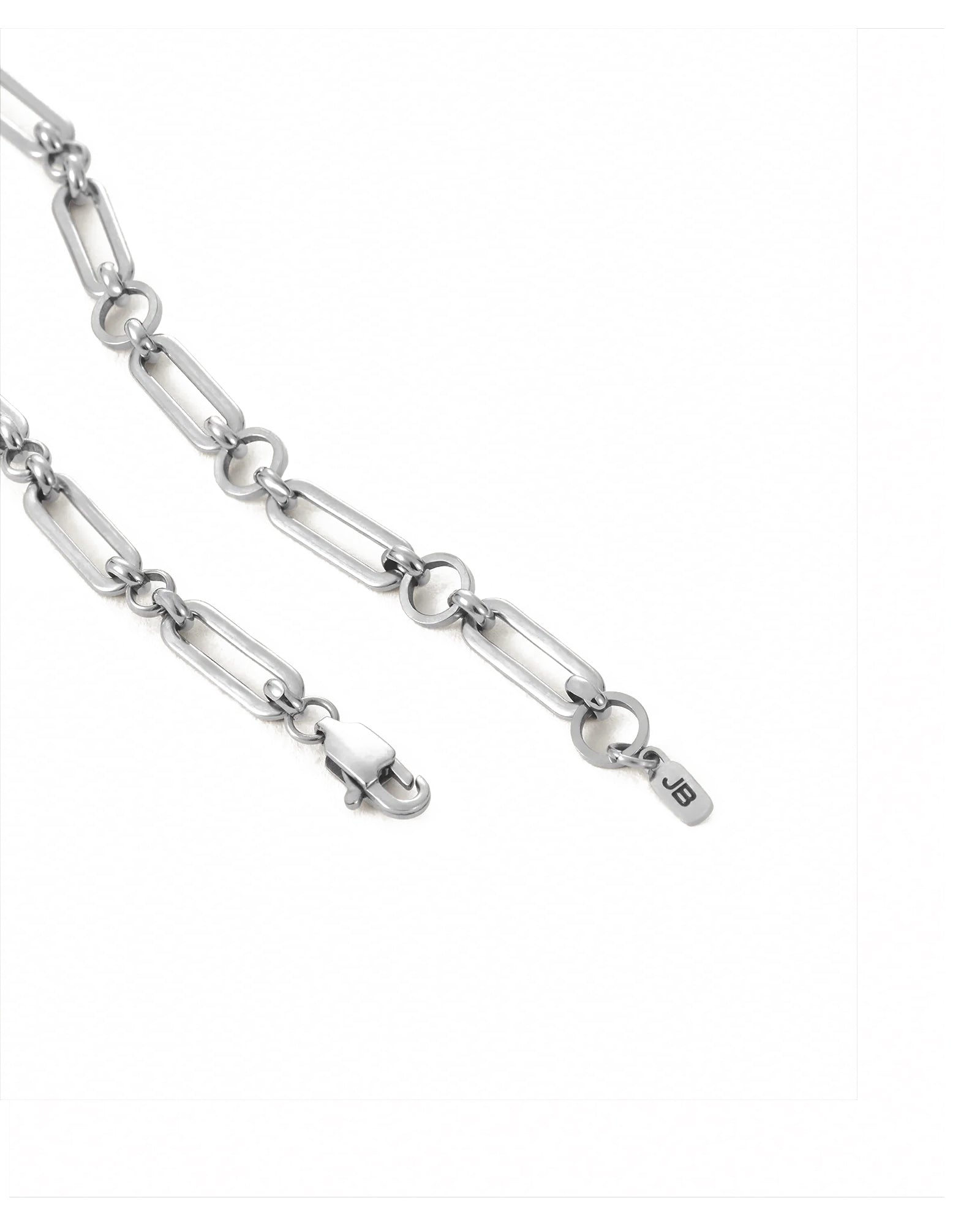 Slim Mercer Anklet Platinum Plated