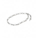 Slim Mercer Anklet Platinum Plated