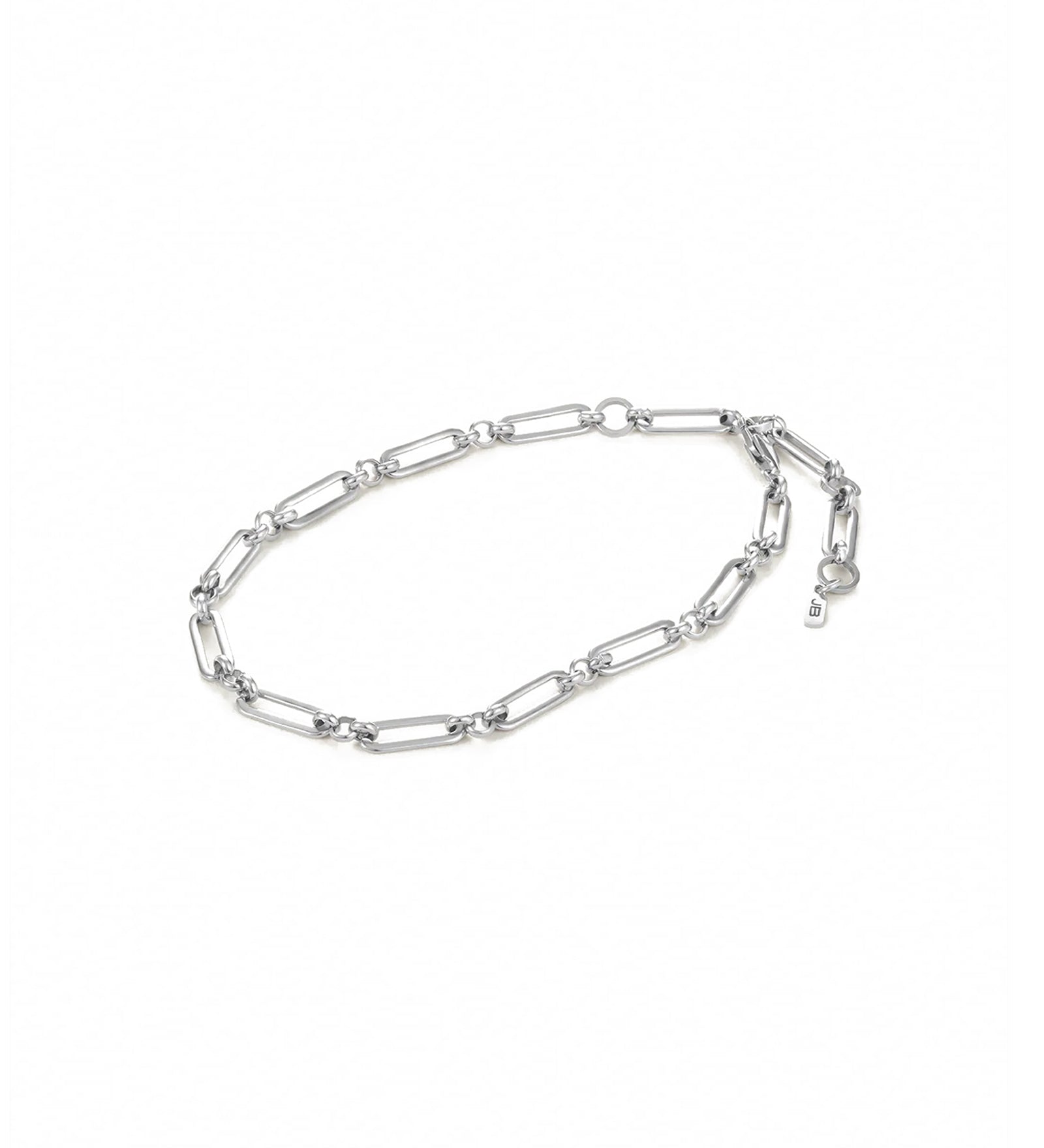 Slim Mercer Anklet Platinum Plated