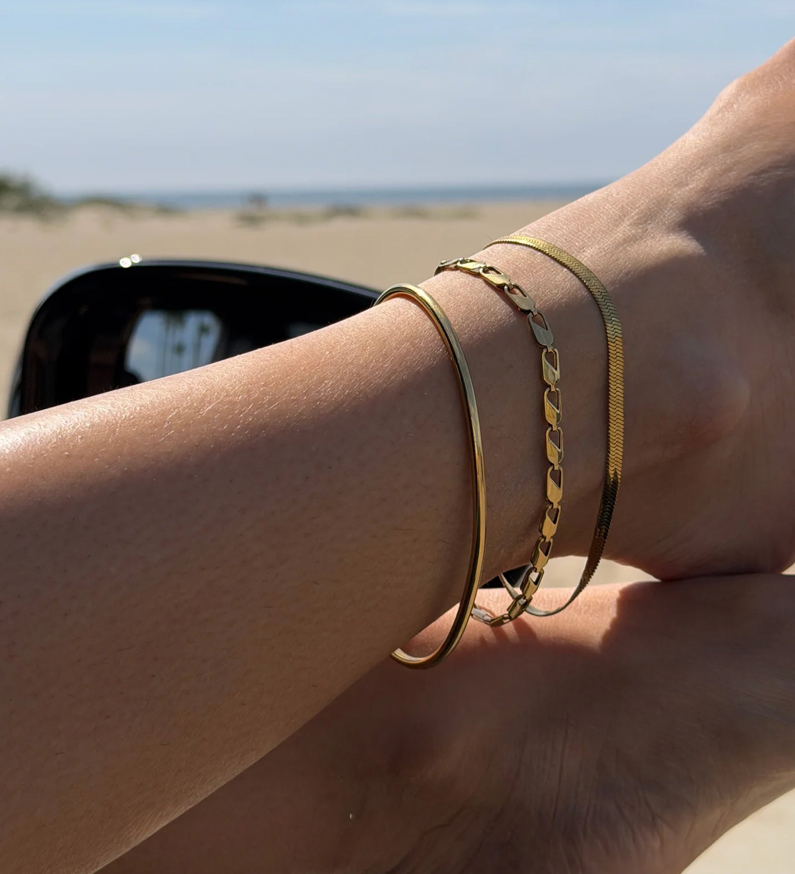 Kate Anklet 14k Gold Plated
