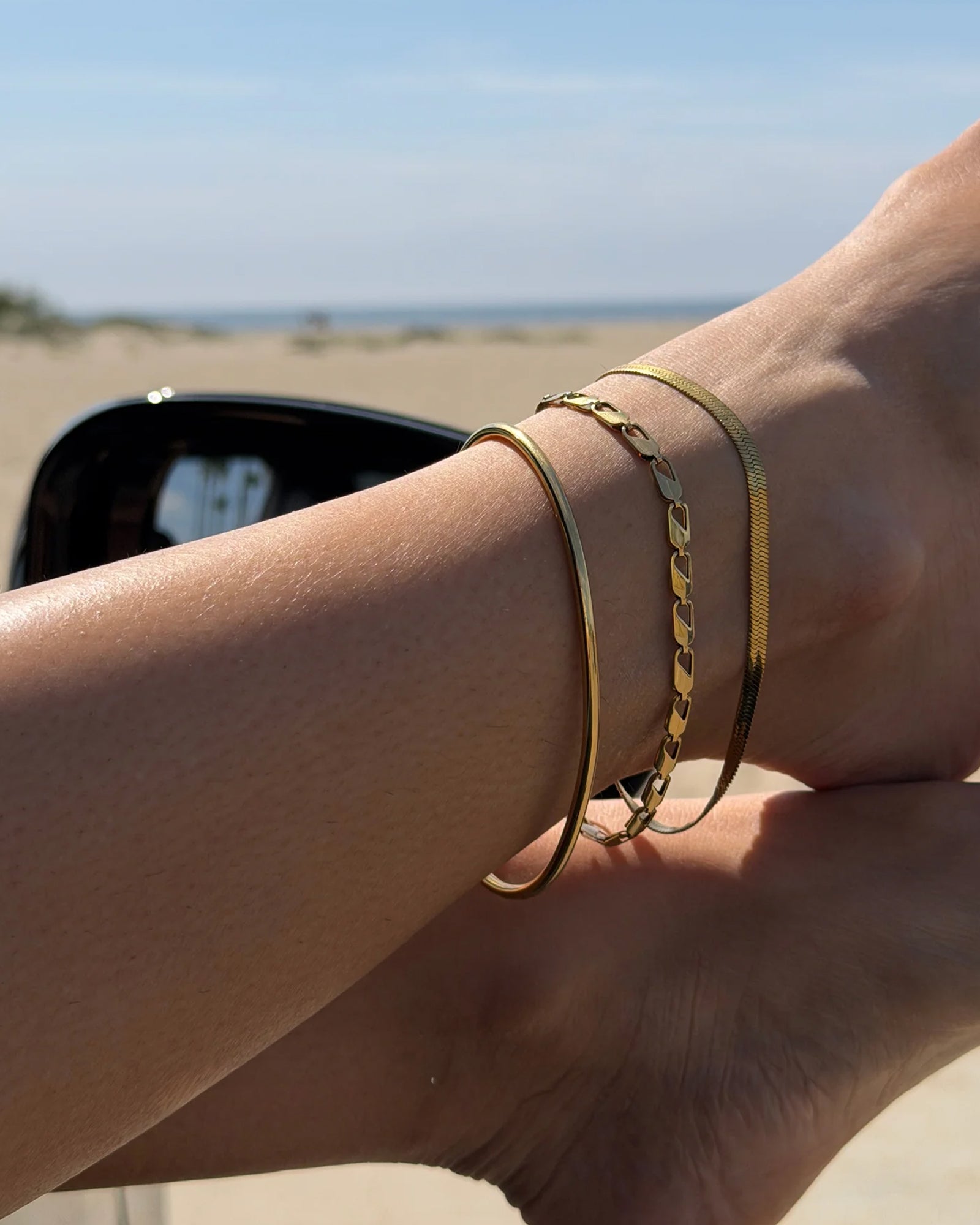 Kate Anklet 14k Gold Plated