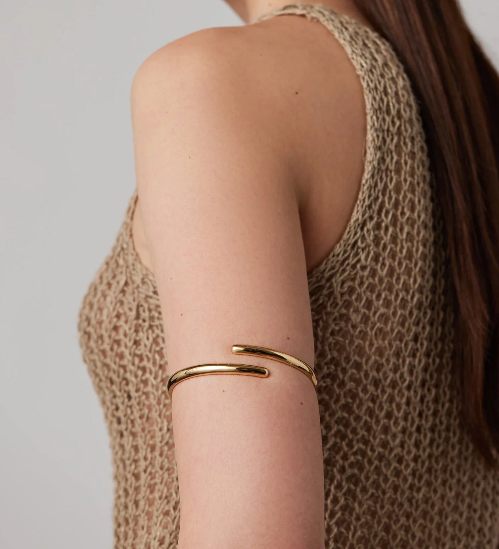 Gia Arm Cuff 14k Gold Plated
