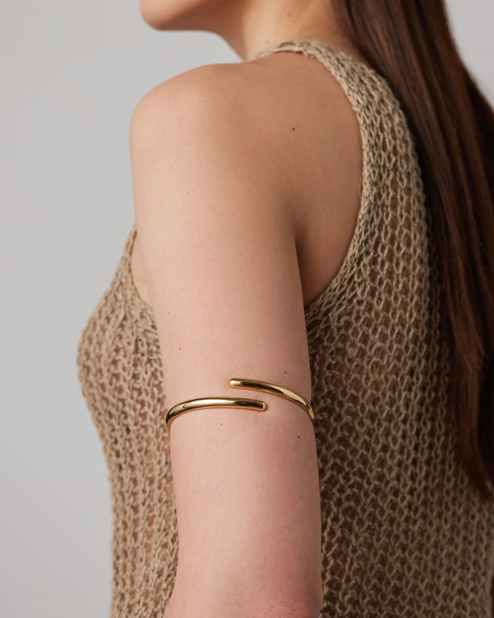 Gia Arm Cuff 14k Gold Plated