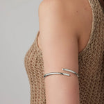 Gia Arm Cuff Silver Plated