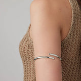 Gia Arm Cuff Silver Plated