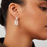 Puffy Detachable Link Earrings