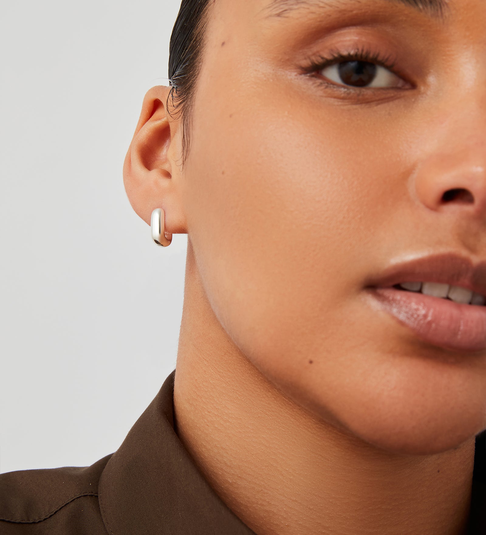 Jenny Bird-Puffy Detachable Link Earrings-Earrings-Blue Ruby Jewellery-Vancouver Canada