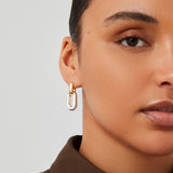 Puffy Detachable Link Earrings