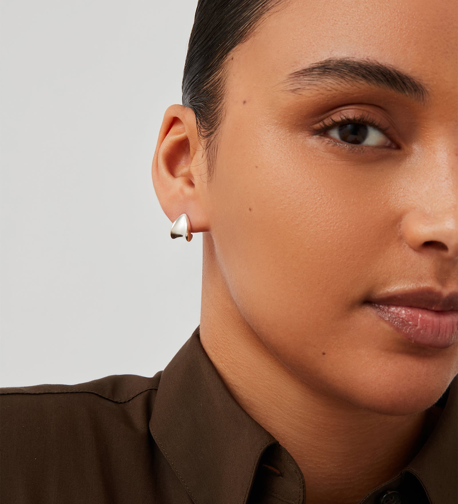 Jenny Bird-Mini Paige Puff Earrings-Earrings-Blue Ruby Jewellery-Vancouver Canada