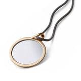 Nico Mirror Pendant Rope Necklace