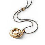 Nico Mirror Pendant Rope Necklace