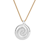 Nico Mirror Pendant Rope Necklace