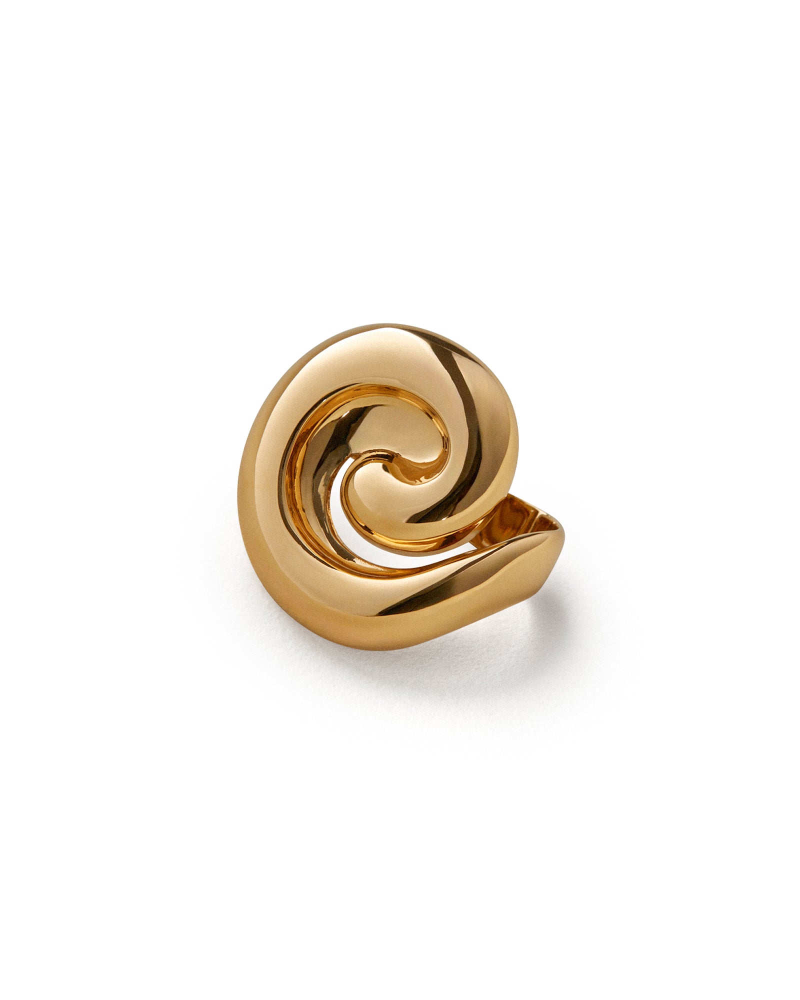 Jenny Bird-Renzo Double Ring-Rings-14k Gold Dipped-SM-Blue Ruby Jewellery-Vancouver Canada