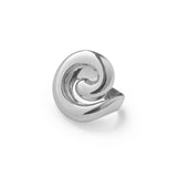 Jenny Bird-Renzo Double Ring-Rings-Silver Dipped Brass-SM-Blue Ruby Jewellery-Vancouver Canada