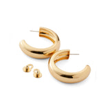 Large Gia Hoops