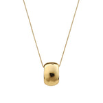 Jenny Bird-Leon Pendant Necklace-Necklaces-14k Gold Dipped Brass-Blue Ruby Jewellery-Vancouver Canada