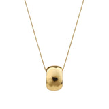 Jenny Bird-Leon Pendant Necklace-Necklaces-14k Gold Dipped Brass-Blue Ruby Jewellery-Vancouver Canada