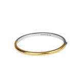 Jenny Bird-Remi Bangle-Bracelets-14k Gold Plated, Platinum Plated-MED-Blue Ruby Jewellery-Vancouver Canada