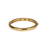Jenny Bird-New Gia Bangle-Bracelets-14k Gold Plated-MED-Blue Ruby Jewellery-Vancouver Canada