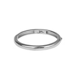 Jenny Bird-New Gia Bangle-Bracelets-Platinum Plated-MED-Blue Ruby Jewellery-Vancouver Canada