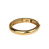 Jenny Bird-Gia Mega Bangle-Bracelets-14k Gold Plated-MED-Blue Ruby Jewellery-Vancouver Canada