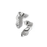 Juliette Earrings Sterling Silver, White Pearl