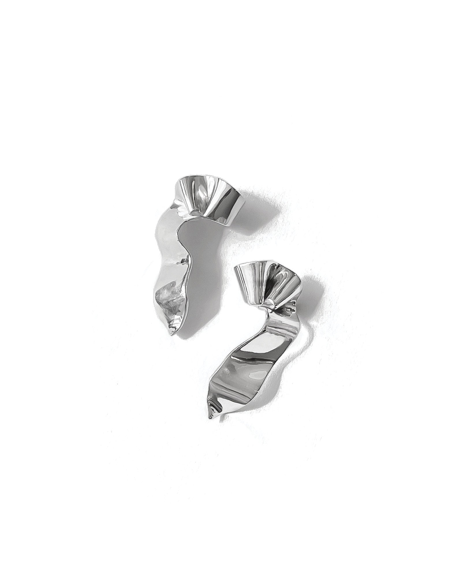 Juliette Earrings Sterling Silver, White Pearl
