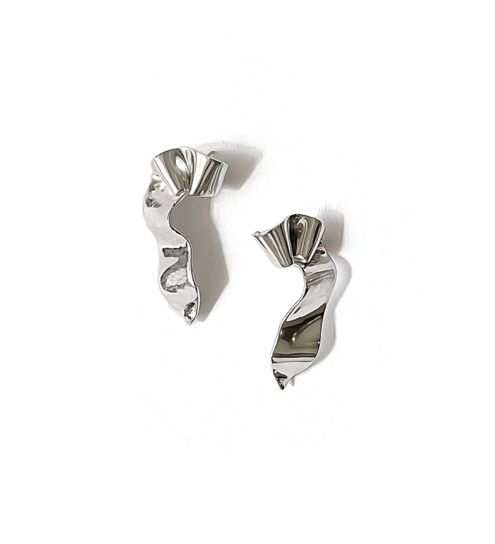 Juliette Earrings Sterling Silver, White Pearl