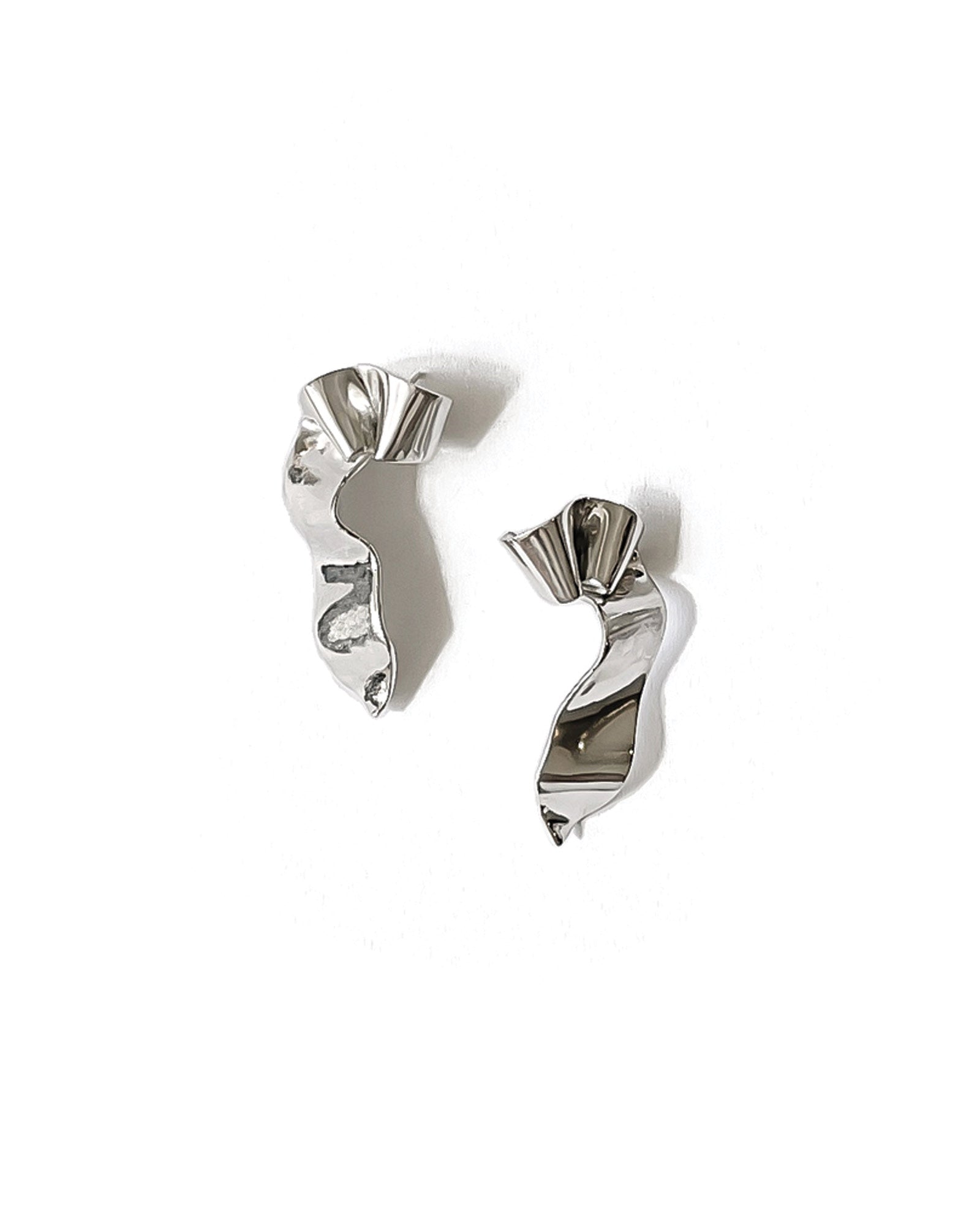 Juliette Earrings Sterling Silver, White Pearl