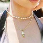 Kara Yoo-Lucky Fish Necklace-Necklaces-Blue Ruby Jewellery-Vancouver Canada