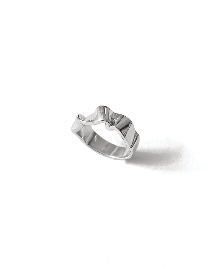 Juliette Ring Sterling Silver, White Pearl / 5