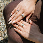 Seawood Dome Ring Sterling Silver, White Pearl / 6