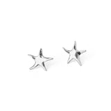 Estelle Studs Rhodium Plated Sterling Silver