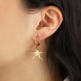 Kara Yoo-Estelle Hoops-Earrings-Blue Ruby Jewellery-Vancouver Canada