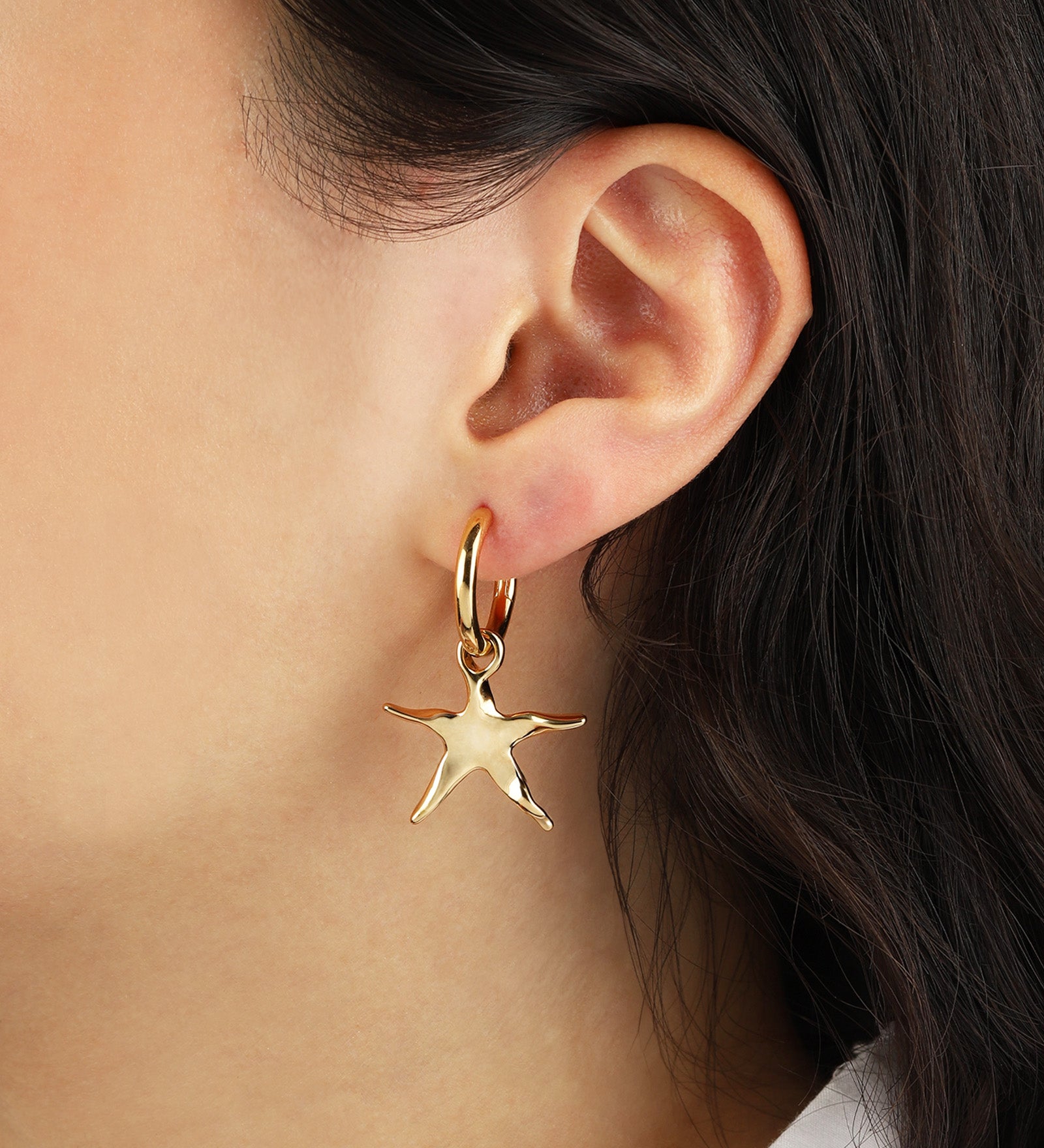 Kara Yoo-Estelle Hoops-Earrings-Blue Ruby Jewellery-Vancouver Canada