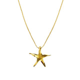 Kara Yoo-Estelle Necklace-Necklaces-14k Gold Plated-Blue Ruby Jewellery-Vancouver Canada