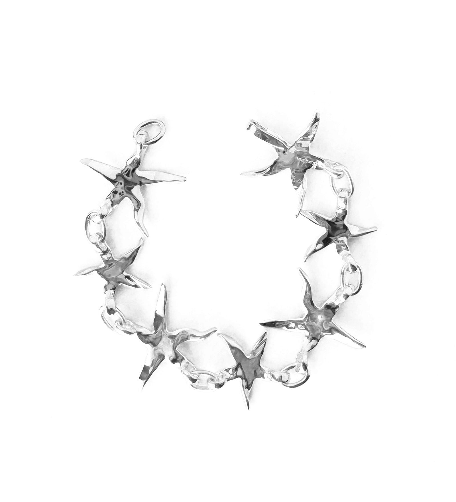 Celeste Bracelet Rhodium Plated