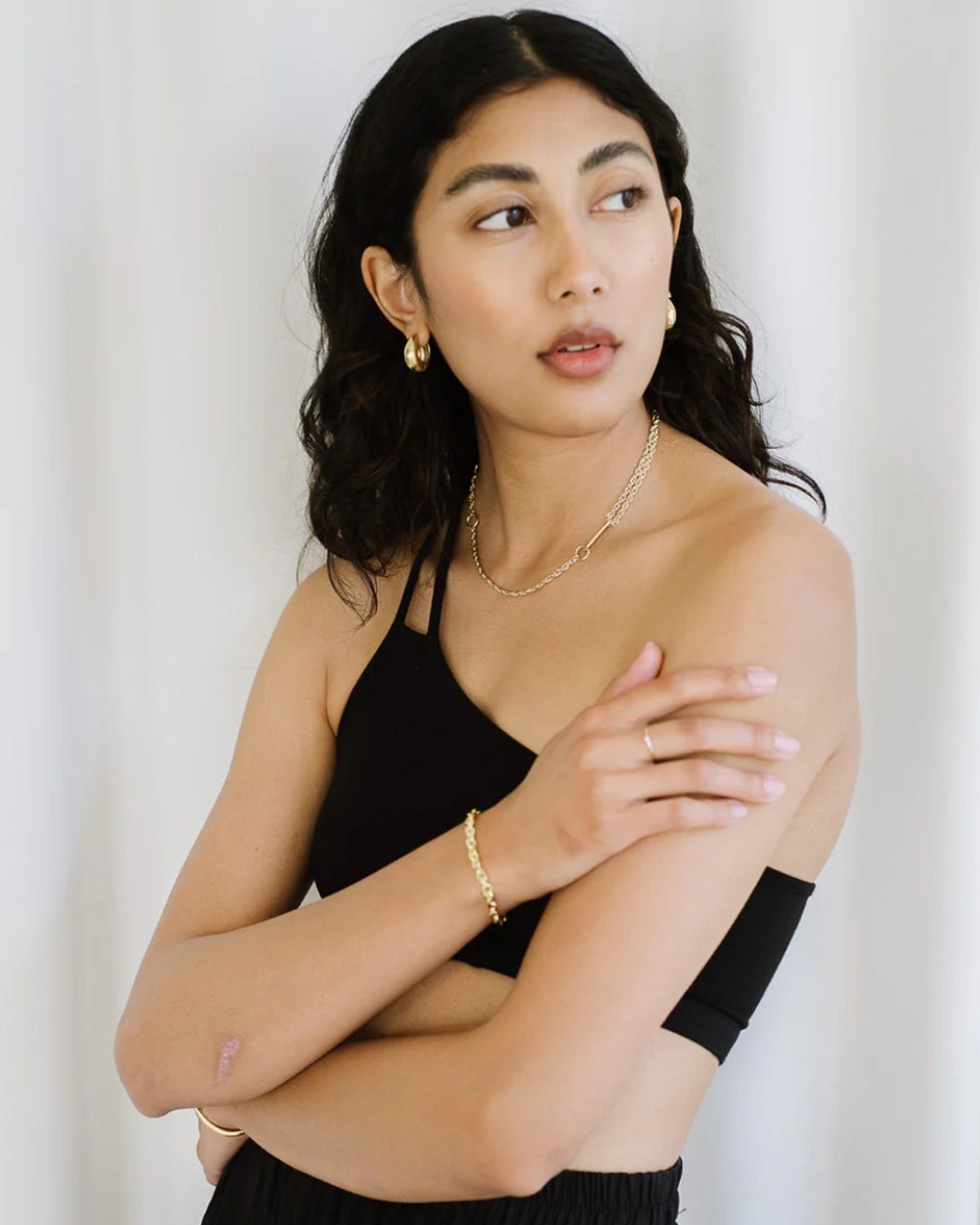 Hazel Hoops 14k Gold Vermeil