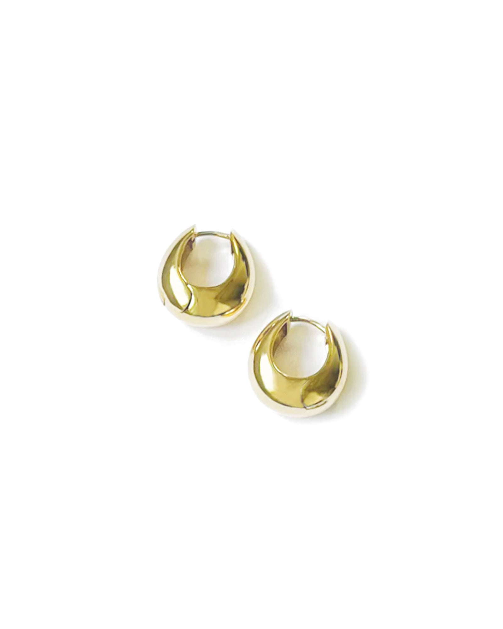 Hazel Hoops 14k Gold Vermeil