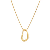 Kara Yoo-Renata Necklace-Necklaces-14k Gold Plated-Blue Ruby Jewellery-Vancouver Canada