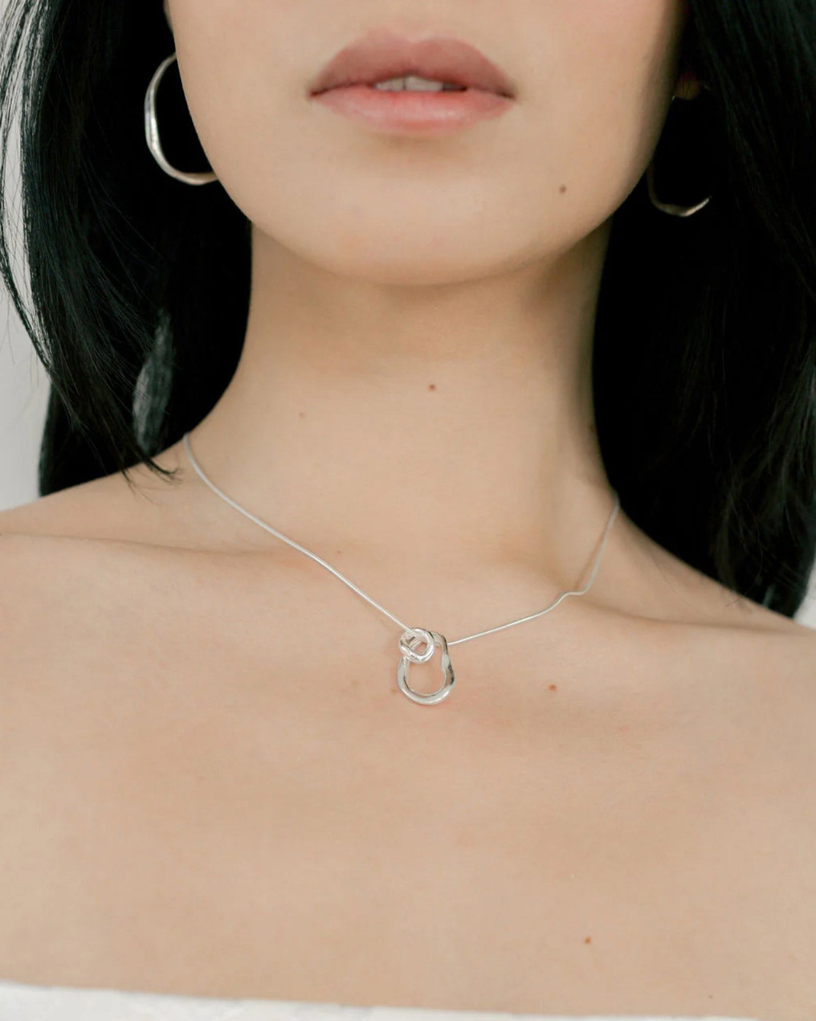 Renata Necklace Sterling Silver