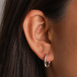 Kara Yoo-Pippa Hoops-Earrings-Blue Ruby Jewellery-Vancouver Canada