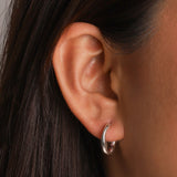 Kara Yoo-Pippa Hoops-Earrings-Blue Ruby Jewellery-Vancouver Canada