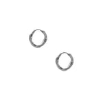 Pippa Hoops Silver Plated