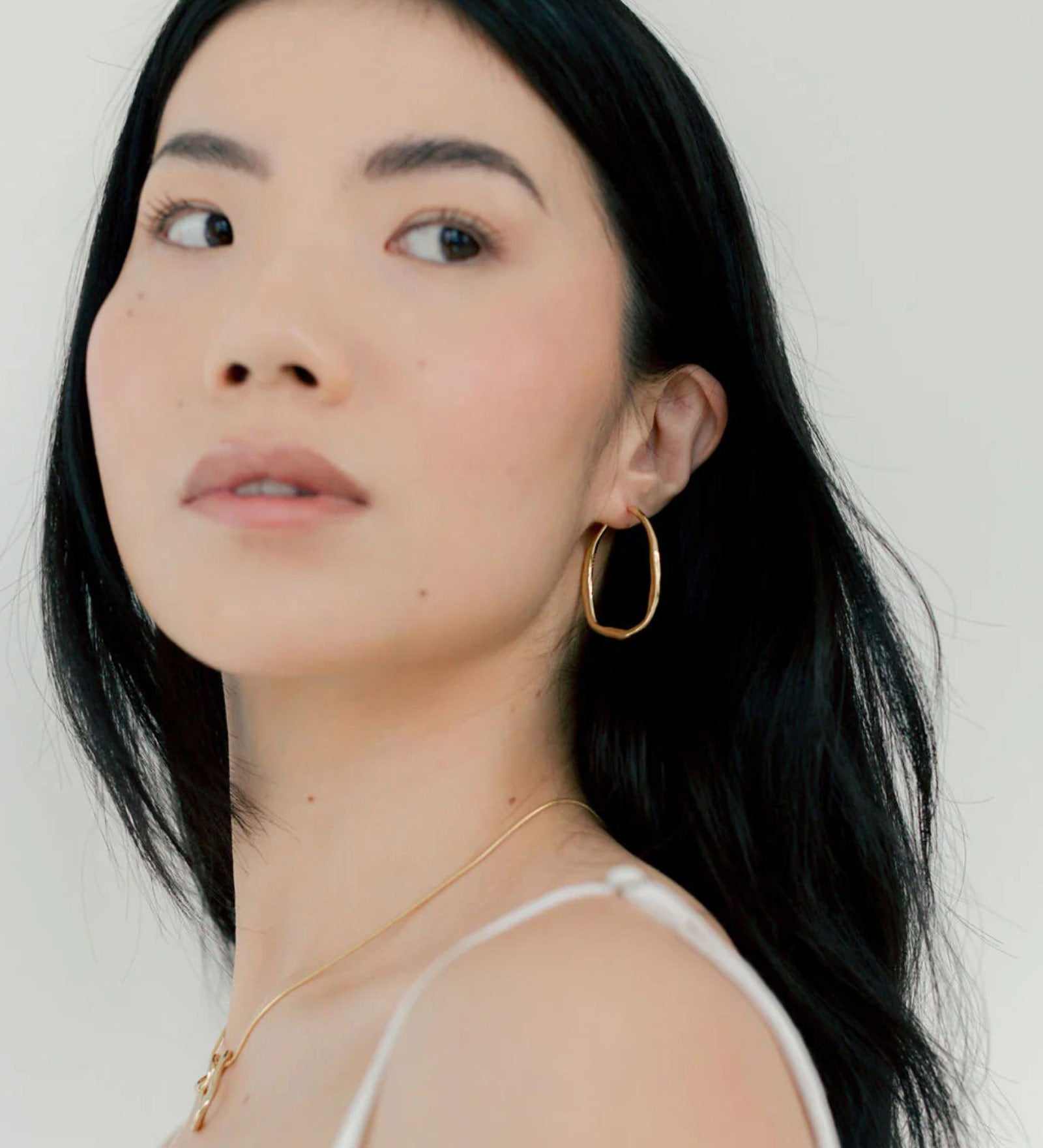Romy Hoops 14k Gold Plated