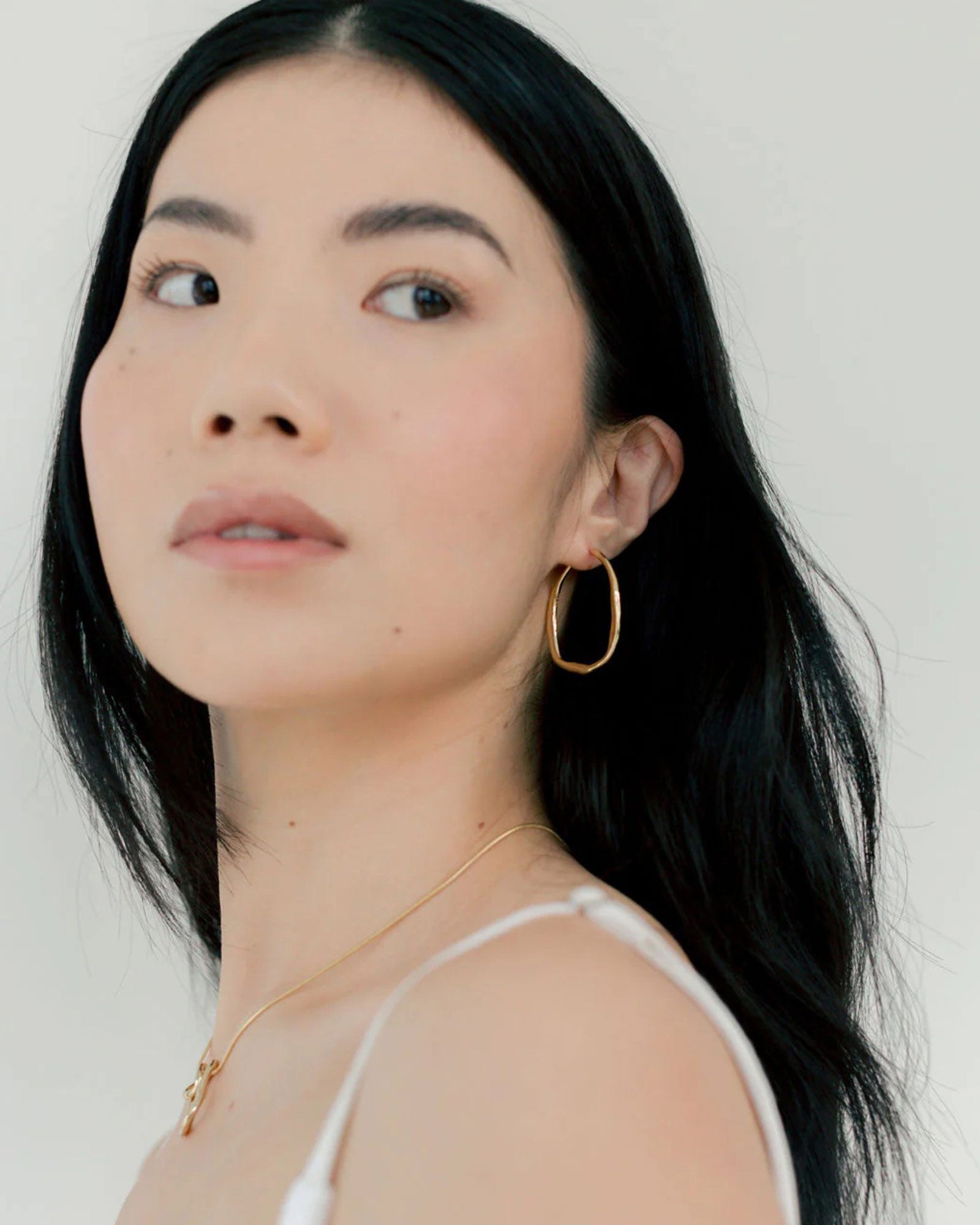 Romy Hoops 14k Gold Plated