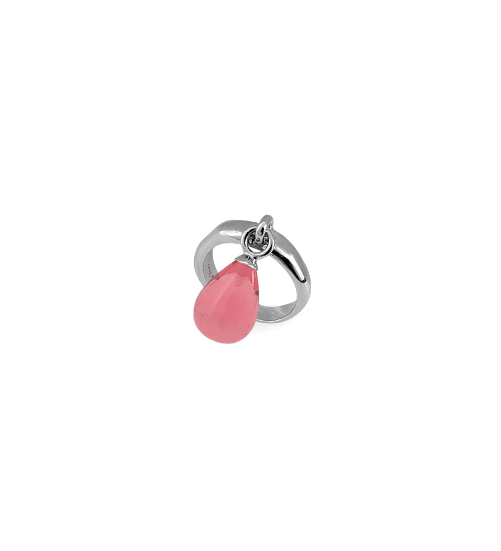 Ebba Ring Sterling Silver, Hibiscus / 6