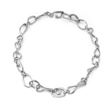 Sabine Necklace Silver Plated